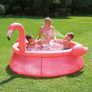 Piscine autostable flamant ø 1,83m x51cm SUMMER WAVES