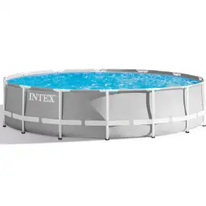 Piscine tubulaire ronde Intex (Ø 5,49x1,22m) 