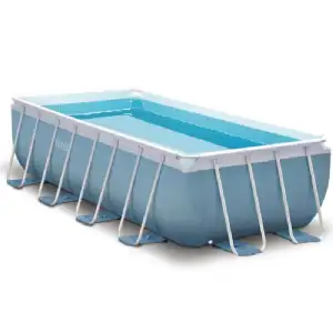 Piscine tubulaire rectangulaire 4 x 2 x 1 m