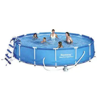 Piscine tubulaire Bestway Ø 3.66m Haut.1.22m