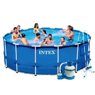 Piscine tubulaire Intex filtre à sable