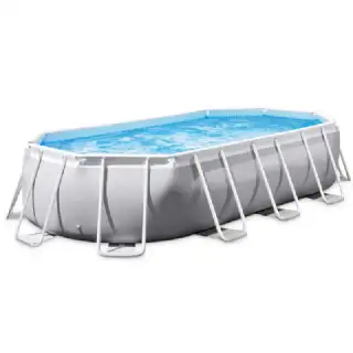 Piscine tubulaire ovale Intex (5,03x2,74x1,22m)