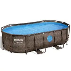 Piscine tubulaire ovale Power Steel Vista (4,27x2,5x1m) 