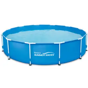 Piscine tubulaire ronde(Ø3,66 x76cm) Summer Waves avec pompe