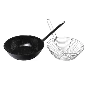 Poêle friteuse émaillée Ø 28 cm Vaello