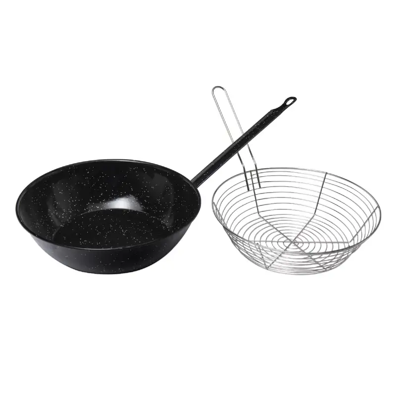 Poêle friteuse émaillée Ø 28 cm Vaello