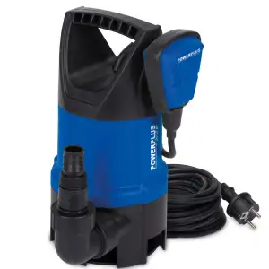 Pompe submersible 400w  Powerplus avec flotteur