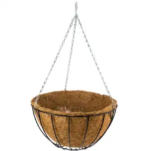 Pot de fleur suspendus ø35cm en fibre coco