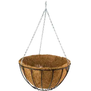 Pot de fleur suspendus ø35cm en fibre coco