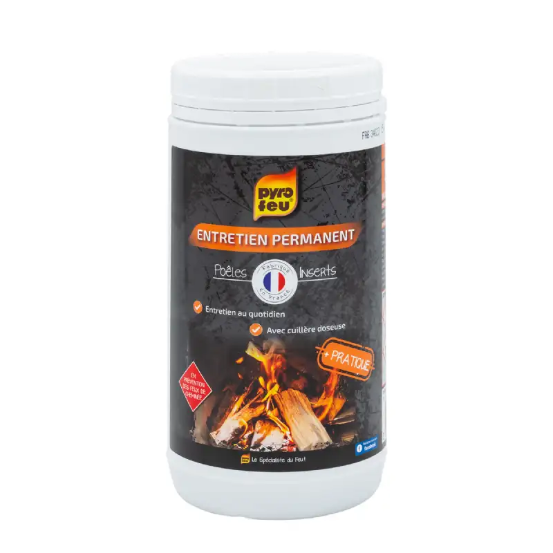 Ramonage entretien de saison (Bois, Charbon, Fioul) Pyrofeu 800g