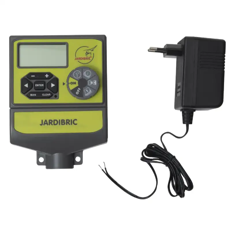 Programmateur électrovanne 4 sorties 24v Jardibric