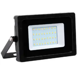 Projecteur plat noir 10w à led 700 lumens