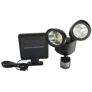 Projecteur solaire 2x22led avec radar