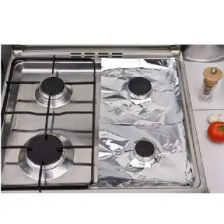 Protection alu cuisinière 16 pcs