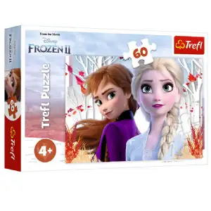 Puzzle reine des neiges Elsa et Anna 60pcs