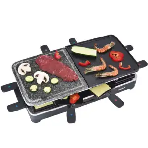 Raclette grill pierrade 1500 watts tristar