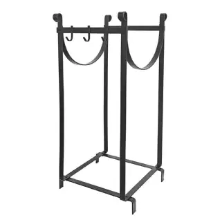 Range bûches d'intérieur 2 niveaux WERKA PRO (h 76cm)