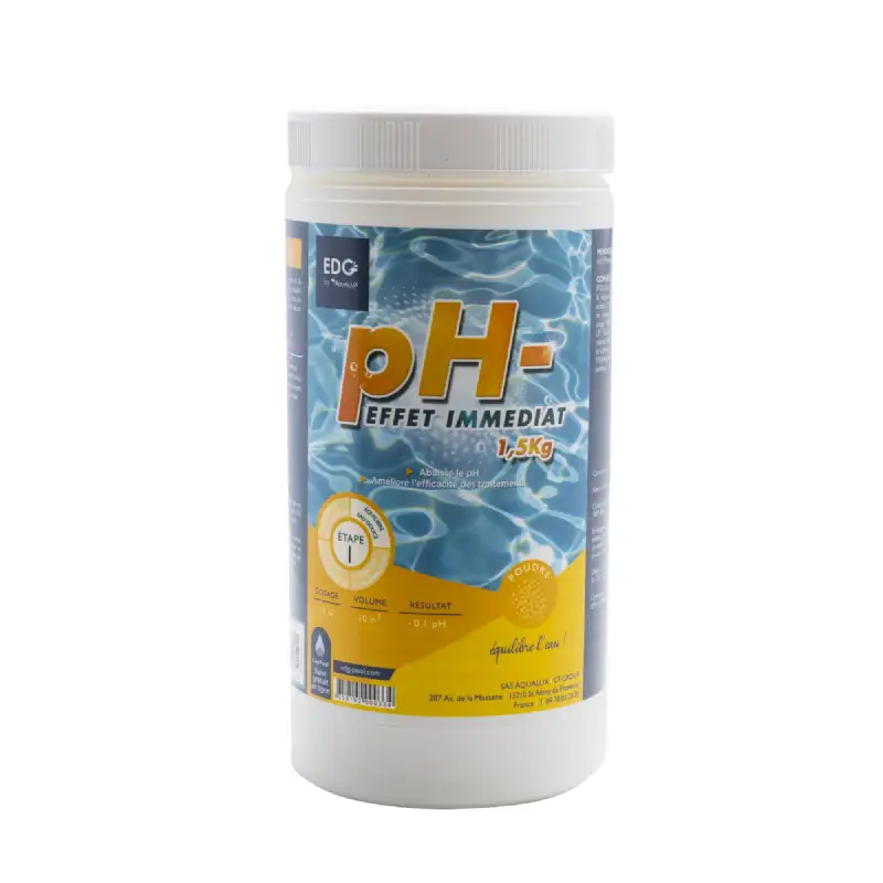 Réducteur de Ph ( Ph- ) en poudre 1,5kg