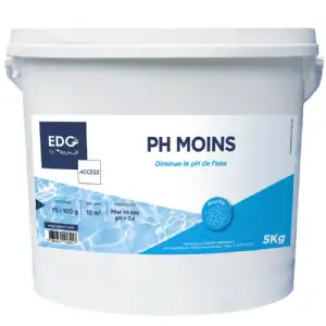 Réducteur de PH en poudre 5 kg Edgaccess