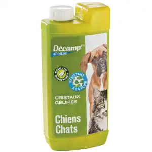 Répulsif chiens et chats cristaux gélifiés