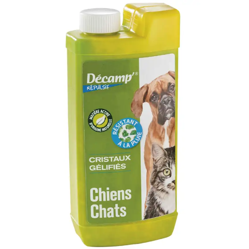 Répulsif chiens et chats cristaux gélifiés