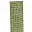 Rideau chenille vert et blanc (90x220cm) WERKA PRO