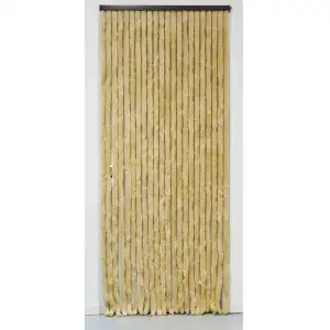 Rideau chenille beige uni WERKA PRO