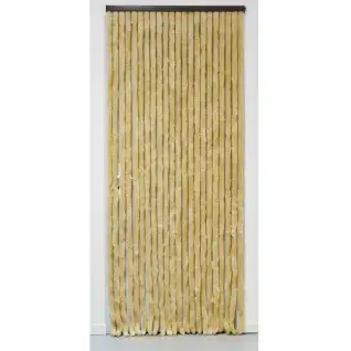 Rideau chenille beige uni WERKA PRO