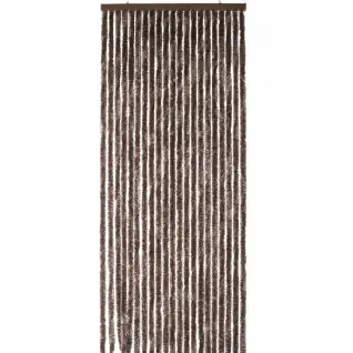 Rideau chenille chocolat uni (90x220cm) WERKA PRO