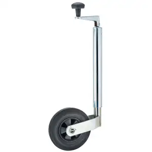 Roue jockey Ø 160 mm increvable