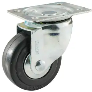 Roulette pivotante 65 mm Tente