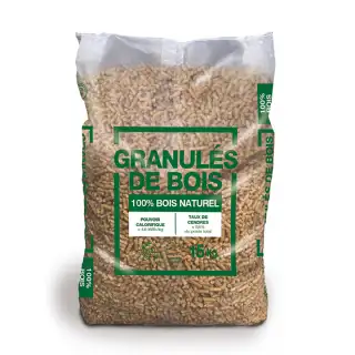 Granulés de bois pour poêle (Sac de 15kg)