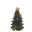 Sapin lumineux à pile 9LED (15 x 25 x 2,6 cm)