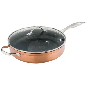 Sauteuse Excellence cuivre/inox Ø24cm