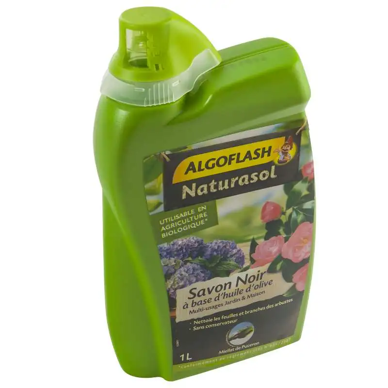 Savon Noir Algoflash Naturasol concentré 1 litre