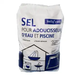 Sel spécial piscine et adoucisseur d'eau Indig'eau