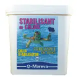 Stabilisant du chlore granulé (4.5kg) Mareva