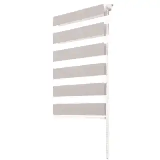 Store enrouleur blanc Zébra 60 x 120 cm