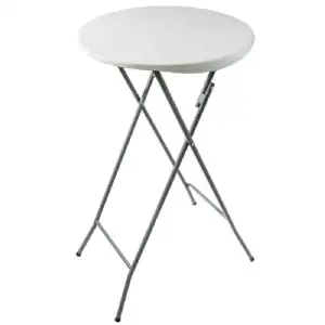 Table mange-debout pliante 110cm, ø60cm