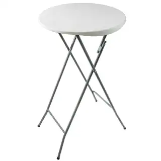 Table mange-debout pliante 110cm, ø60cm