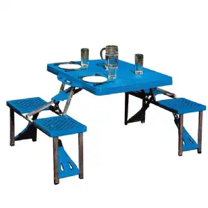 Table pliante 4places valise