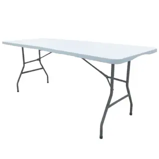 Table pliante rectangulaire 180x74x74cm WERKA PRO