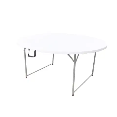 Table pliante ronde WERKA PRO (Ø150 x 74 cm)