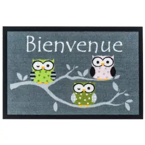 Tapis absorbeur chouette de 40 x 60 cm