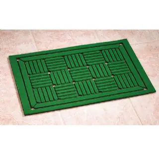 Tapis d'exterieur vert