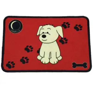 Tapis 40 x 60 cm motif chien