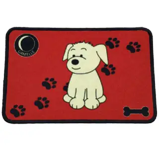 Tapis 40 x 60 cm motif chien