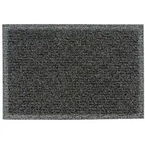 Tapis d'entrée grattant spaghetti gris (40 x 60 cm)