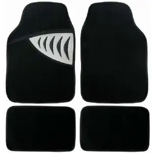 Set de 4 tapis de voiture en moquette delta 