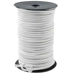 Tendeur blanc 4mm x 50 mètres sur bobine